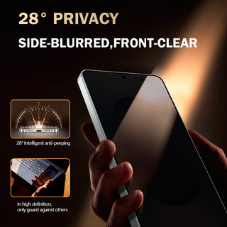 Kính HD chống gián điệp Lereach cho Samsung Galaxy S26 Ultra S26 Plus S26 Bảo vệ màn hình Buồng không bụi Chống riêng tư Phim kính cường lực chống vân tay