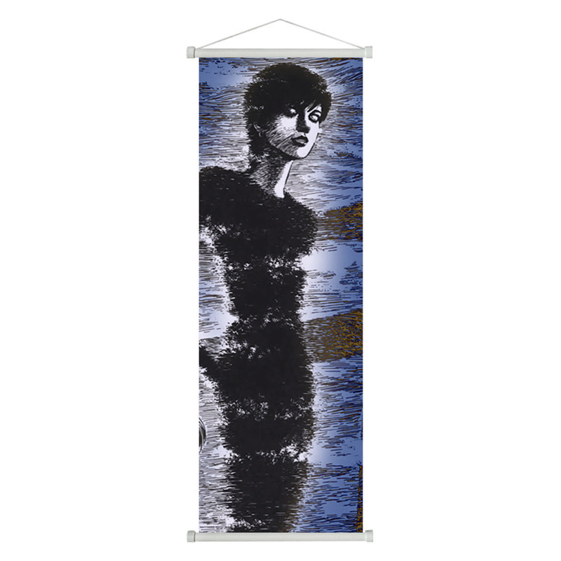 Junji Ito Sốc Bộ Sưu Tập Tranh Cuộn Poster Anime Ngoại Vi Vải Tranh Phòng Khách Phòng Ngủ Trang Trí Tranh 26.2.25