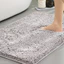 Thảm Lau Chân Chenille Lông Dài Dày Dặn - Thấm Nước Tức Thì Khô Thoáng Nhanh - Đế Chống Trượt Cho Nhà Tắm & Phòng Ngủ