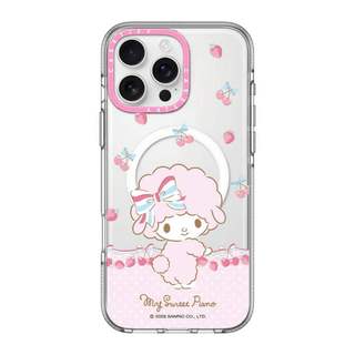 CASECASE X Cherry My Melody Vỏ Điện Thoại HỒNG CAMERA PHIÊN BẢN RING Tác Động Vỏ Hút Từ Tính Trong Suốt Cho IPhone 17 / 16 / 15 / 14 / 13 Pro Max Air Có Bao Bì Cao Cấp