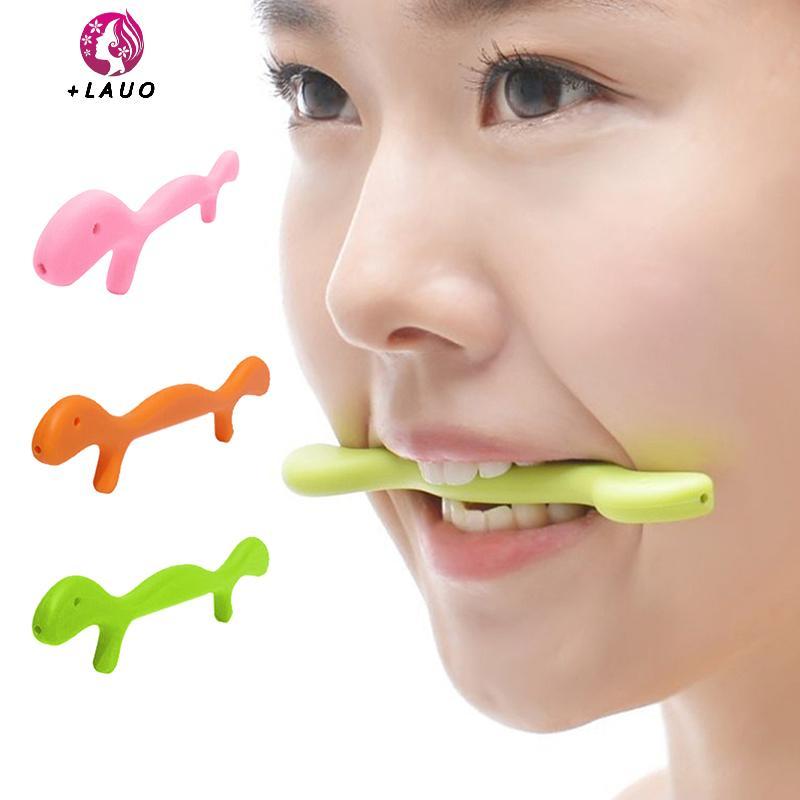 Springevenstar Di Động Cười Đào Tạo Corrector 3 Màu Cơ Kéo Dài Nâng Cơ Mặt Tập Thể Dục Silicone Mặt Tập Thể Dục Springevenstar