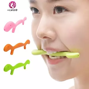 Springevenstar Di Động Cười Đào Tạo Corrector 3 Màu Cơ Kéo Dài Nâng Cơ Mặt Tập Thể Dục Silicone Mặt Tập Thể Dục Springevenstar