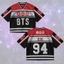 SY3 BTS dạo phố Áo thun Kpop Arirang World Tour Lưới Crop Top Áo bóng rổ JIMIN V tee YS3