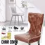 Vỏ bọc ghế DELMER, Vỏ bọc ghế chống bụi trong suốt, Ghế bảo vệ ghế PVC chống trầy xước trong suốt đa năng