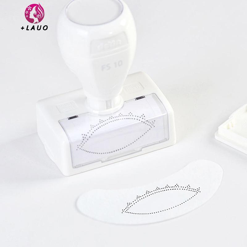 Springevenstar Ghép Mi Con Dấu Huấn Luyện Cho Giấy Báo Chí Cốc Giấy Dùng Một Lần Giá Đỡ Lông Mi Nối Mi Thực Hành Dụng Cụ Phụ Trợ Springevenstar