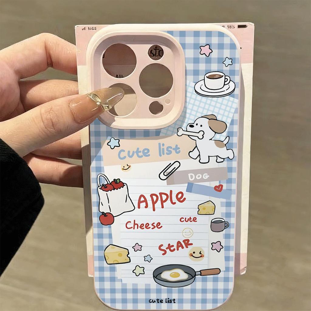 Bluegrain cà phê phô mai cho 16 trường hợp điện thoại iPhone 17Air gạo nếp trường hợp 14 13 11Pro