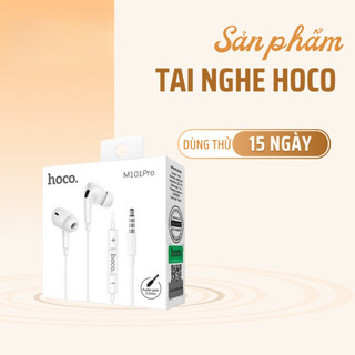 Tai nghe có dây Hoco M101 Pro âm thanh rõ nét, đeo êm tai, dùng bền lâu dài 2026