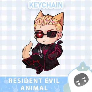 Ganci / Gantungan Kunci Akrilik RESIDENT EVIL ANIMAL - ADA WONG