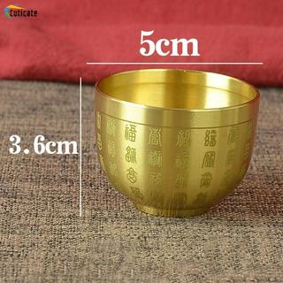 Đồng thau Phong Thủy Bát Để Bàn Trang Trí May Mắn Tượng Điêu Khắc Cornucopia Bai Fu Bát