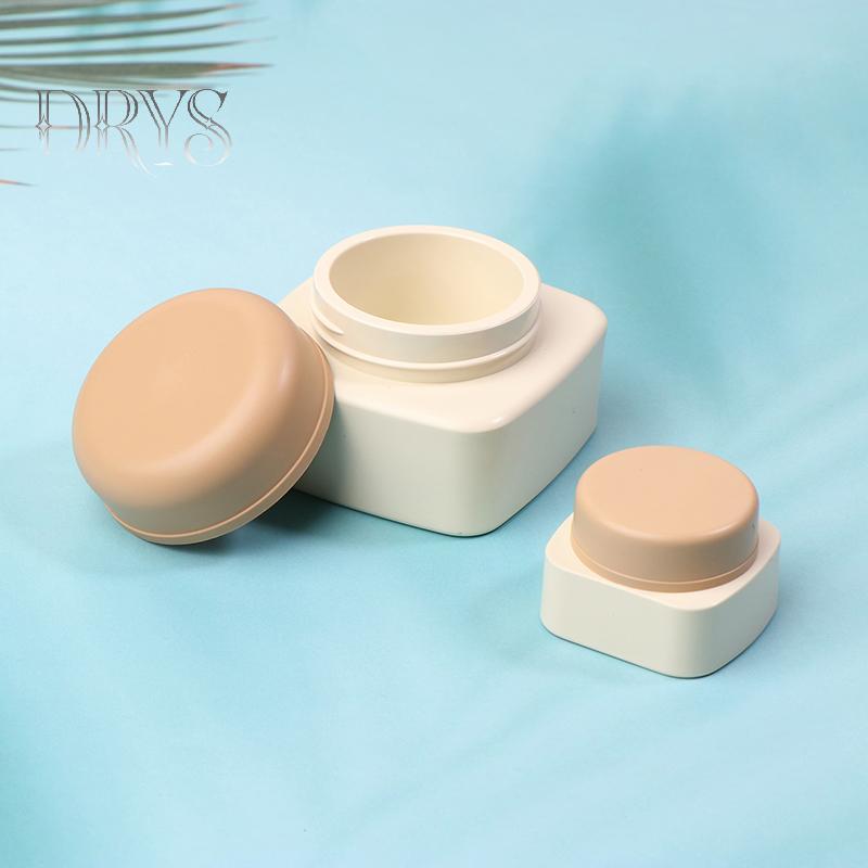(TFT) 5 / 20g Nhựa Trống Móng Tay Nghệ Thuật Mỹ Phẩm Hộp Đựng Vuông Lọ Mặt Kem Nồi Gel Móng Tay Hộp Bột Trang Điểm Kem Dưỡng Da Dụng Cụ Paaging MỚI