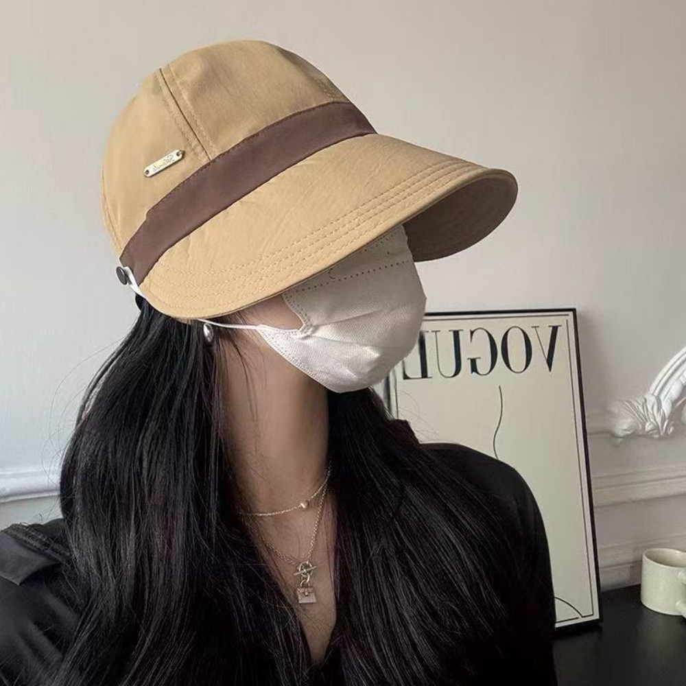 Mũ Bucket Nữ Vành Rộng DINO– Mũ Chống Nắng Cotton Cao Cấp, Phối Viền Thời Trang, Chống 99% Tia UV