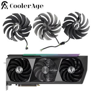 Quạt Card Video Cho ZOTAC GAMING GeForce RTX 3090 AMP Extreme Holo 100MM GAA8S2U RTX3090 Card Đồ Họa Thay Thế Quạt Làm Mát