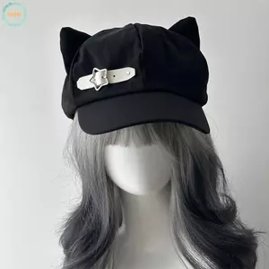 Tai Handmade Cho Bé Gái, Phong Cách Gothic Y2K Punk, Thích Hợp Cho Mặc Dạo Phố