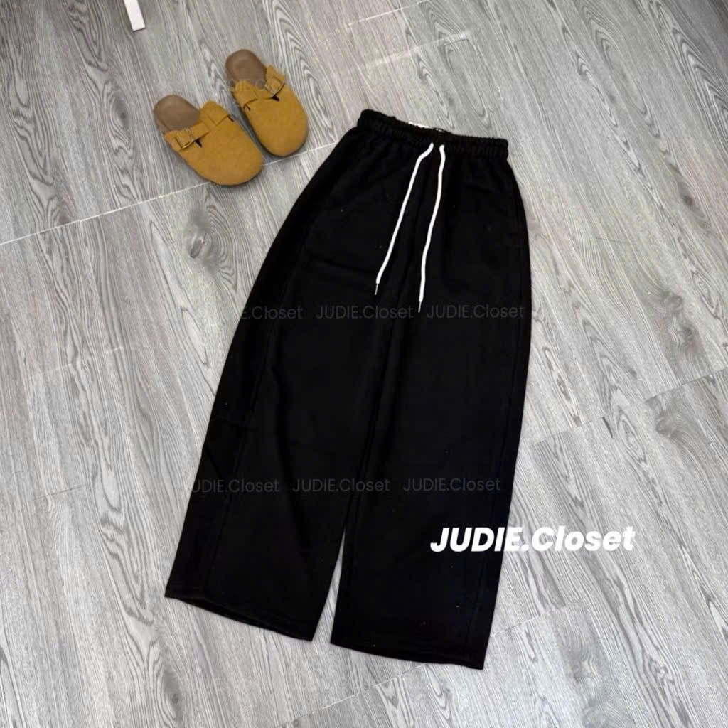 Sét Bộ quần rộng da cá dài xám tiêu in ngựa  + Áo croptop Chữ kí in nguuc-thoitangthubio