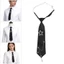 XGB Sinh Viên Pre Buộc Cà Vạt Cổ Preepy Nhìn Ngọc Trai Ngôi Sao Kim Loại Dây Xích Tối Cà Vạt Cravat Cổ Đeo Phụ Kiện
