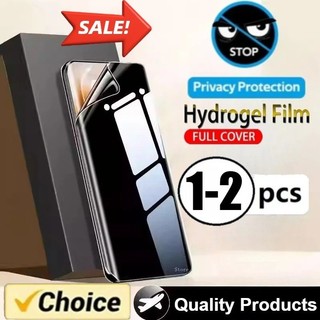 1-2 Chiếc Chống Trầy Xước Bảo Vệ Màn Hình Matte Film Cho Oppo A6 A6c A6s A6t A6v A6x A6i + Max GT Pro Ấn Độ 4G 5G Chống Gián Điệp Riêng Tư Chống Ánh Sáng Xanh Hydrogel Film HD Phim Mềm