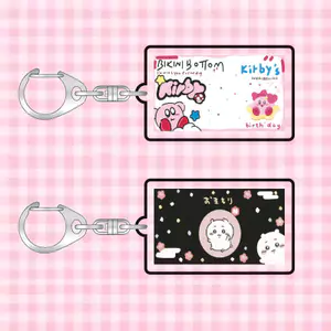 Ibumpers Hoạt Hình Mới Anime Chii kawa Acrylic Móc Khóa Mặt Dây Chuyền - Trang Trí Ba Lô Dễ Thương, Phụ Kiện Quà Tặng Tinh Tế