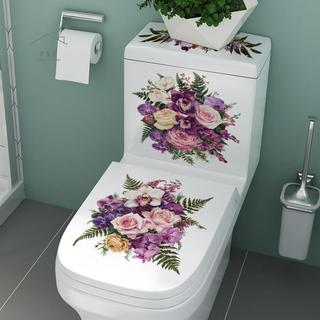 RO > Bồn Cầu Stier Hoa Bướm Stier Phòng Tắm Tranh Tự Dính Chống Thấm Nước Stier Bồn Cầu Phòng Tắm Tường Stier Mới