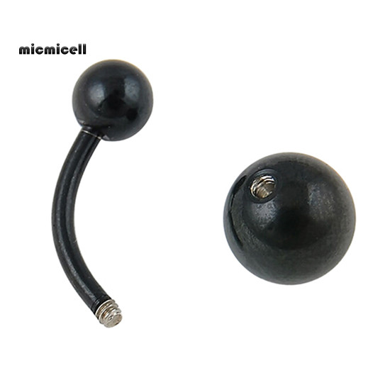 Nhẫn nút bụng rốn thép không gỉ, dùng cho phẫu thuật xỏ piercing