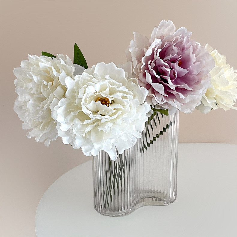 [Sẵn Sàng] Hoa Mẫu Đơn Giả Cao Cấp 18cm Bó Hoa Lụa Mẫu Đơn Phong Cách Châu Âu Decor Nhà Cửa Sang Trọng Phụ Kiện Chụp Ảnh Trang Trí Đám Cưới (37cm)