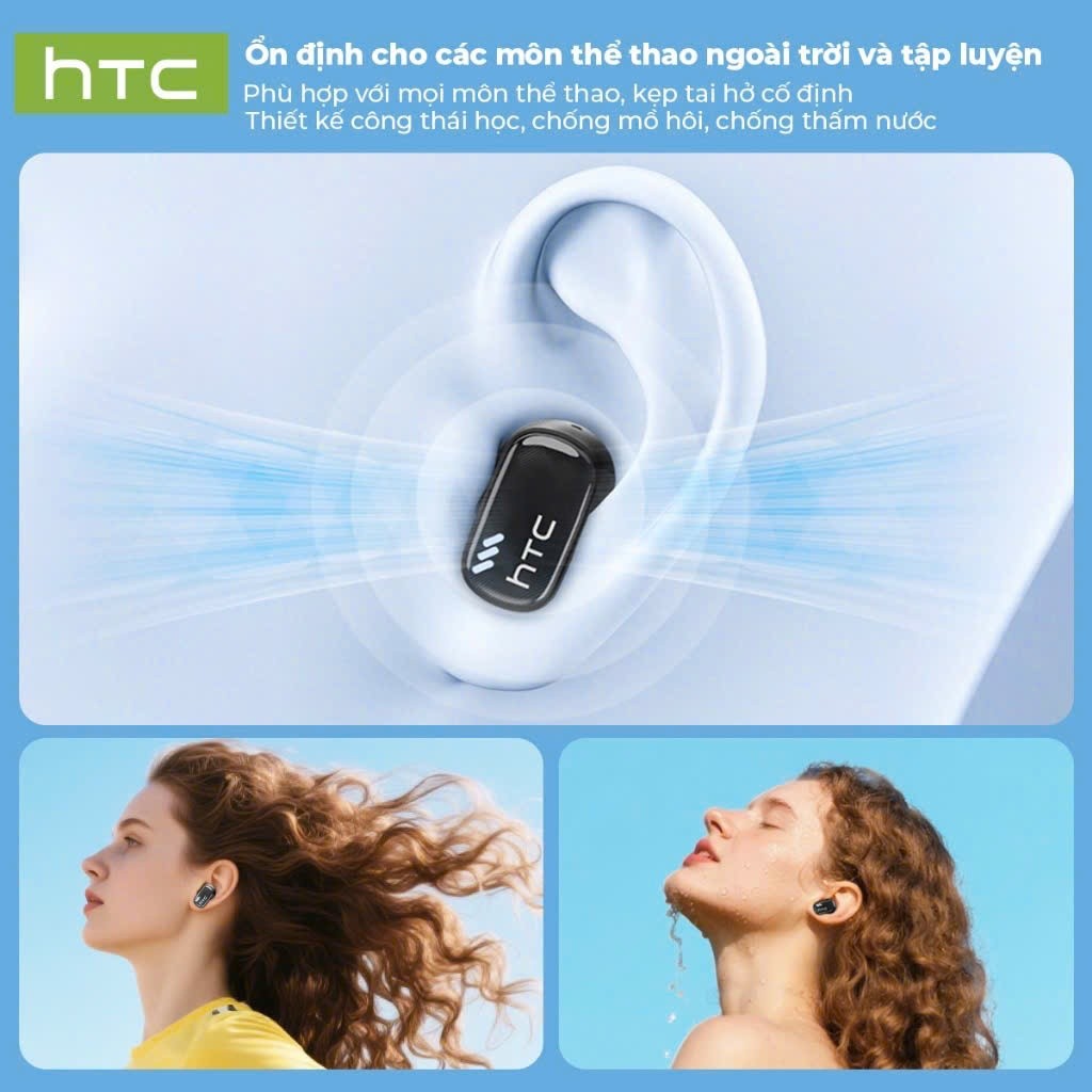 [ HỎA TỐC HCM ] Tai Nghe True Wireless Phiên dịch 134 ngôn ngữ HTC NE16 | Hỗ trợ tiếng Việt | BigBuy360 - bigbuy360.vn