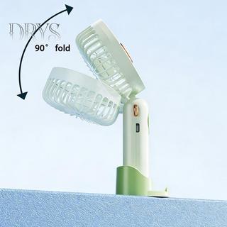 (TFT) Quạt Mini Có Thể Gập Lại Ne Thiết Kế Treo Cầm Tay 5 Tốc Độ USB Sạc Làm Mát Cá Nhân Cho Trường Học Hoặc Đi Lại MỚI