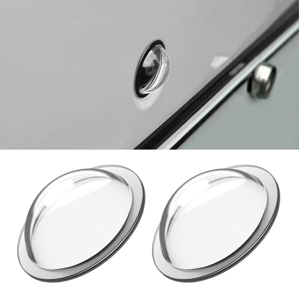 1 Cặp Bảo Vệ Ống Kính Máy Ảnh Ô Tô Trong Suốt Cao Cấp, Camera Cản Trước Chống Nước Chống Bụi Nắp ABredvn