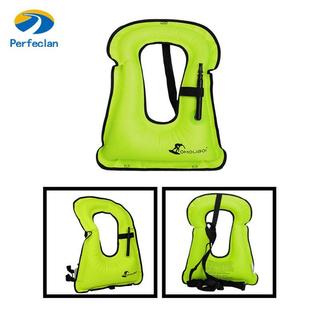 Perfeclan Áo Bơi Bơm Hơi Di Động Trôi Ngoài Trời Nhẹ Phao Thiết Bị Kayaking Tầm Nhìn Cao Người Lớn Phao Vest