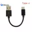 Cáp Micro USB Type C 10cm Sạc Nhanh Ngắn Cho Điện Thoại Dây Dữ Liệu USB Dây Chuyển Đổi USB Đẹp