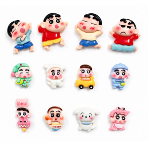 Set Charm Shin Đa Biểu Cảm – Full Combo Cosplay Kawaii Siêu Cute- Set shin cậu bé bút chì siêu vip 12 chi tiết
