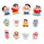 Set Charm Shin Đa Biểu Cảm – Full Combo Cosplay Kawaii Siêu Cute- Set shin cậu bé bút chì siêu vip 12 chi tiết