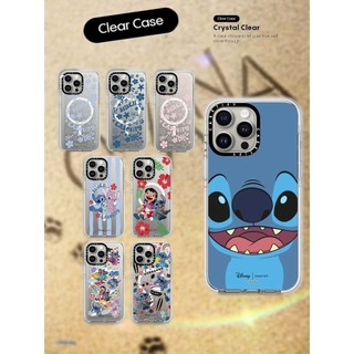 Ốp lưng CASECASE X Lilo Vỏ hút từ tính trong suốt cho iPhone 17 / 16 / 15 / 14 Pro Max | Mặt sau Acrylic bảo vệ quân sự với bao bì cao cấp