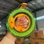 HFTOY 1 Chiếc Dây Xoắn Ngoài Trời Tròn Màu Xanh Lá Cây Cầm Cho Fying Diều 150-600 Mét Diều Cuộn Dây Bánh Xe Lửa Dụng Cụ Tay Cầm Bay ~