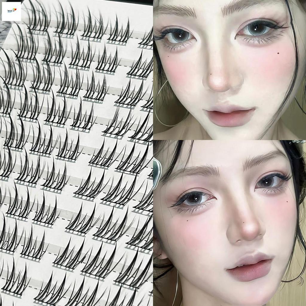 Cụm lông mi Wispy tự nhiên - Không cần keo dán Quà tặng hoàn hảo cho nữ