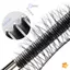 Kim Loại Sắt Mi Mascara Sợi Lụa Chống Thấm Nước Mascara Dài Uốn Lông Mi Nối Mi Không Tắc Mắt Mỹ Phẩm Trang Điểm Mới