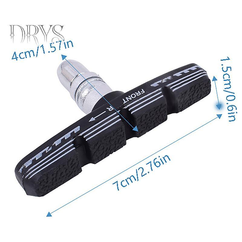 Miếng đệm phanh chữ V bằng hợp kim nhôm dành cho xe đạp leo núi, thiết kế ngăn kéo, giảm tiếng ồn