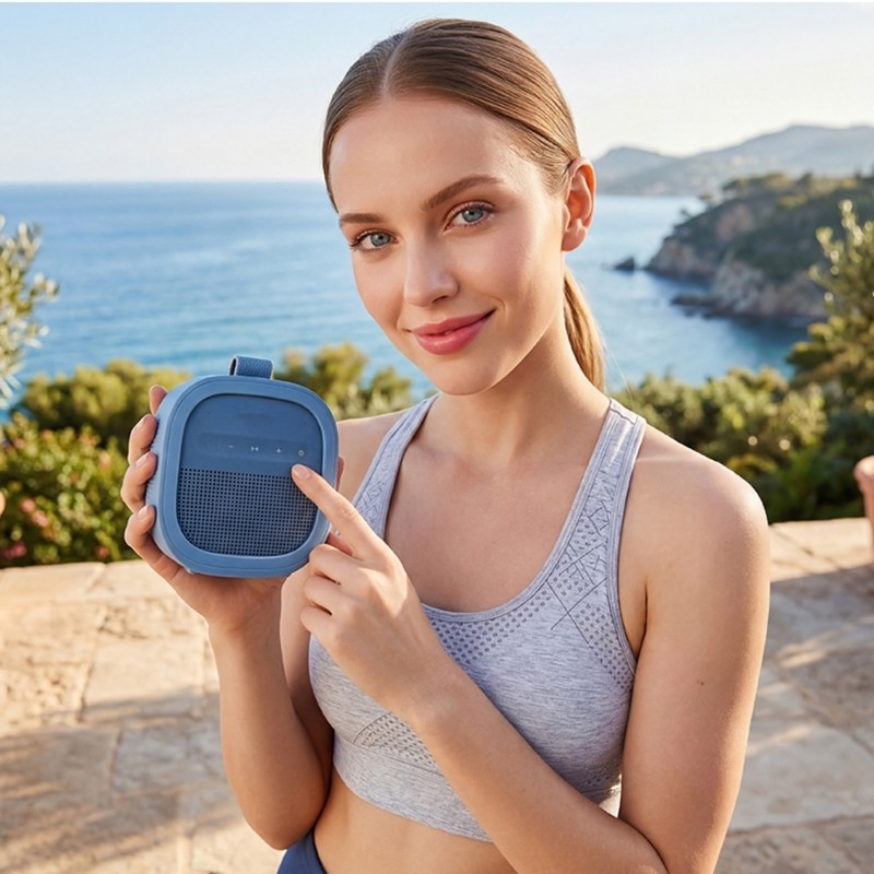 Ốp Silicon Linh Hoạt GODD Cho Loa Lỗ Mang Vô Hình Để Vận Chuyển Dễ Dàng