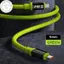 Cáp USB Type-C sang Type-C sạc nhanh PUSKY 240W 1,5m có màn hình nguồn thời gian thực cho điện thoại di động Cáp sạc nhanh VN