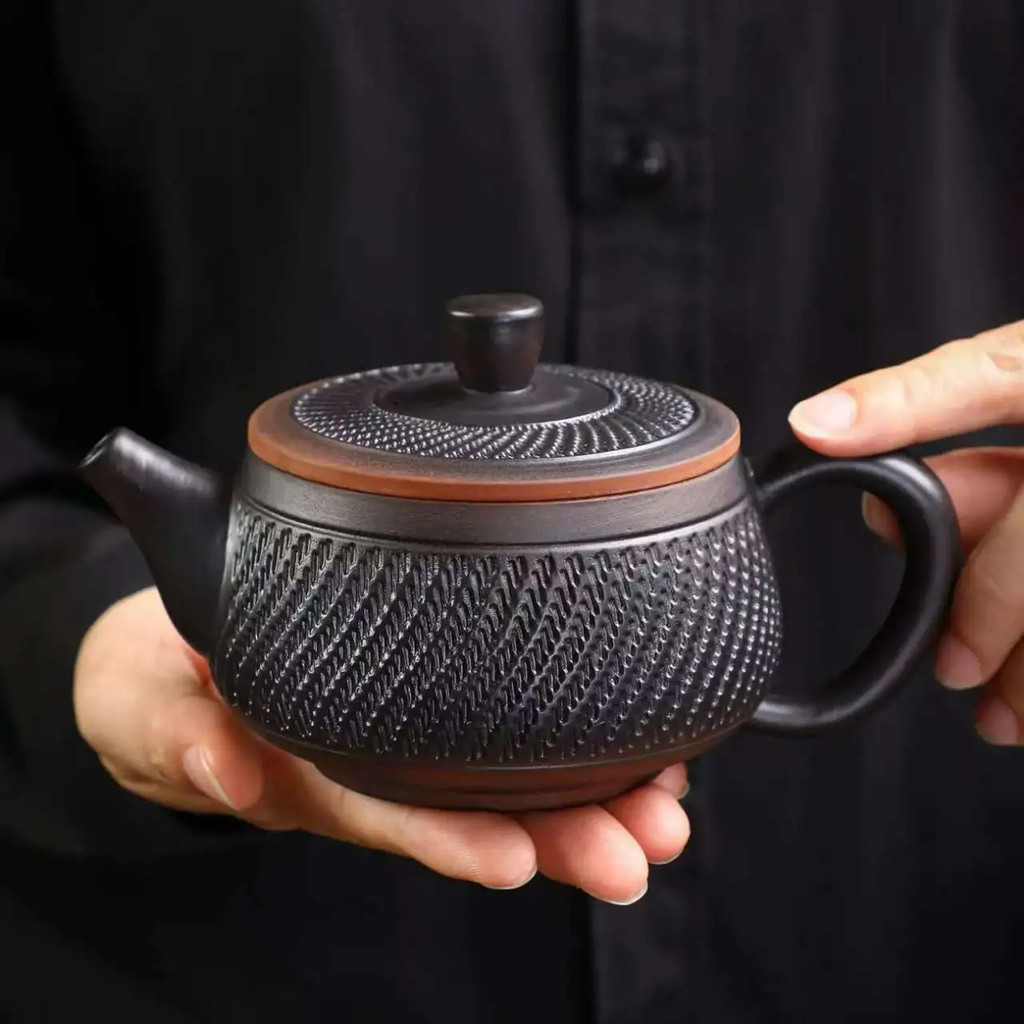 Nồi Phongming Gốm Tím 300ml Bộ Trà Cao Cấp Trung Quốc Retro Kung Fu Ấm Trà