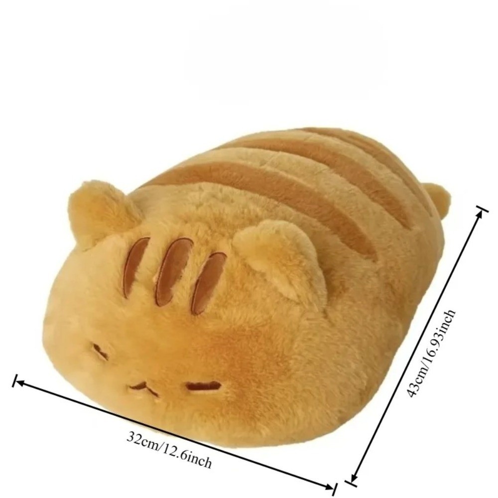 Búp bê đồng hành sang trọng THFENG, Đồ chơi nhồi bông mèo sang trọng, Thời trang 43cm Gối động vật nhồi bông siêu mềm để bàn