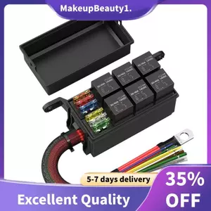 Hộp Rơle cầu chì sửa đổi ô tô 6 chiều Bảng rơle cầu chì sửa đổi ô tô, Thích hợp cho ô tô, ô tô, tàu