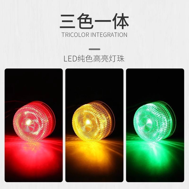 LTE-5002TJ Đèn cảnh báo ba màu nhỏ một mảnh Máy công cụ chỉ báo tín hiệu Đèn báo động LED nhấp nháy liên tục 26.3.26