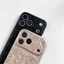 Ốp điện thoại chất liệu PU hình hoa công cho iPhone 17 Pro max