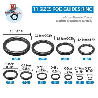 Bộ phụ kiện cần câu HILABEE bằng gốm sứ, phù hợp cần câu nước mặn