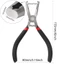 Yoo Guitar Fret Puller Công cụ loại bỏ 2 miếng đệm để sửa chữa đàn guitar Hassle Frees
