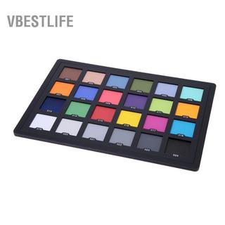 VBESTLIFE Kiểm tra thẻ 24 màu VBESTLIFE Professional để hiệu chỉnh kỹ thuật số vượt trội
