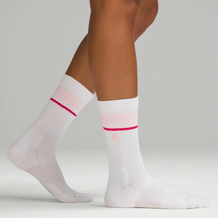 Tất Yoga nữ cotton mới theo xu hướng, dài đa năng, chống trượt