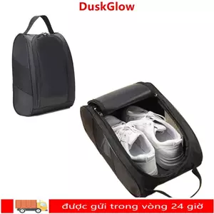 Túi đựng giày DUSKGLOW, Nhẹ có túi đựng giày có dây kéo, Túi đựng giày chơi gôn đa năng bằng vải thoáng khí
