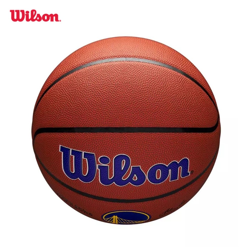 Wilson NBA Team Composite Golden State Warriors Size 7 Basketball Bóng Rổ WZ4029310XB7