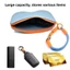 Hộp đựng kính silicon DARON, Túi đựng kính trái tim tình yêu chống bụi chống nước, Dây kéo silicon hình trái tim thời trang INS Túi đựng kính râm du lịch Sử dụng